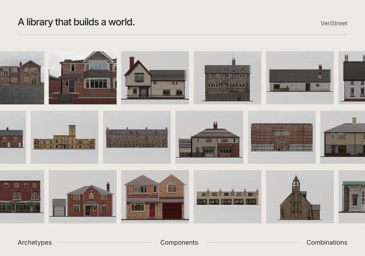 A moving collection of building archetypes from VeriStreet development.
